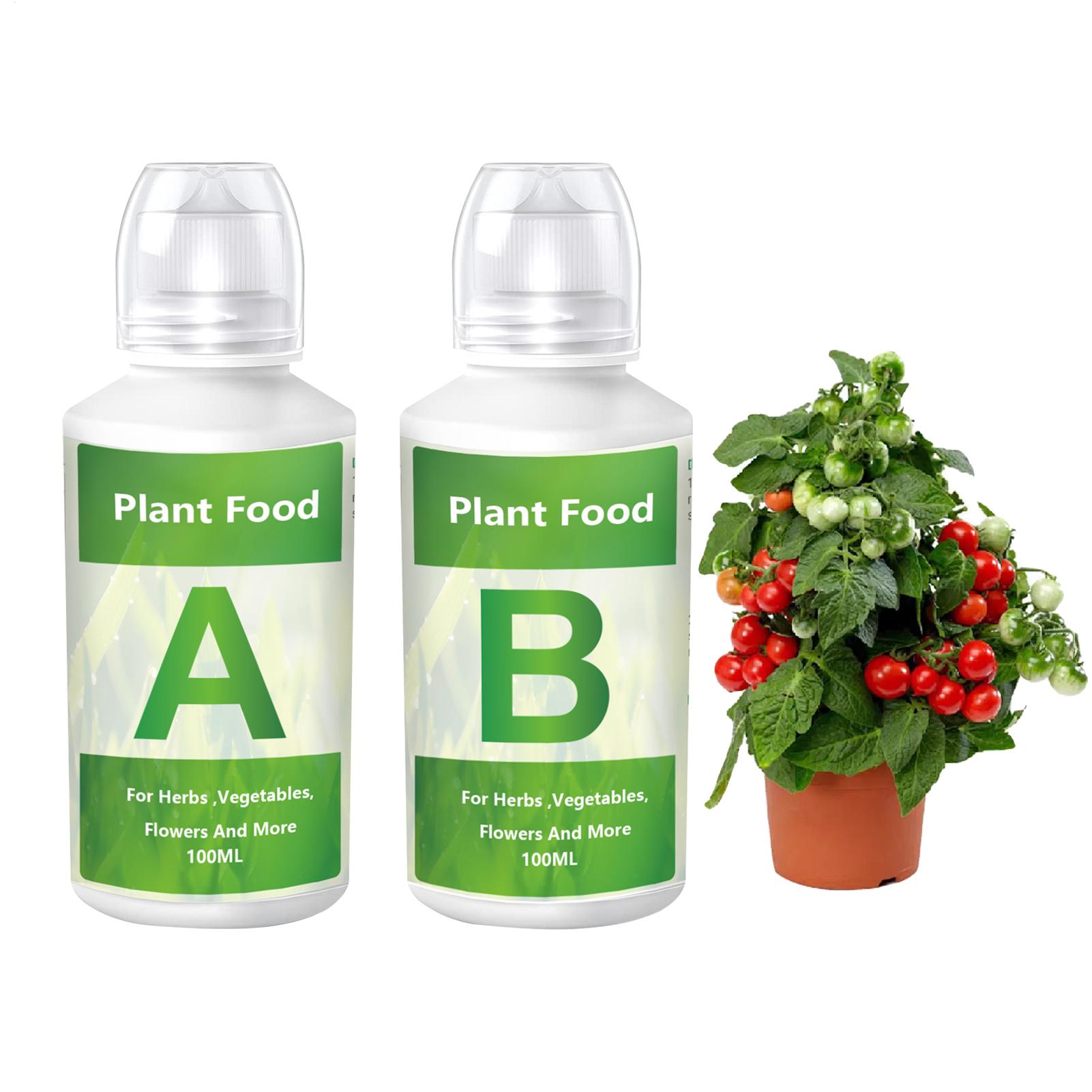 Nutrient Solution Ab - 水耕栽培用養液肥料ABソリューションセット、温室野菜用プロ仕様肥料、土耕栽培用養液