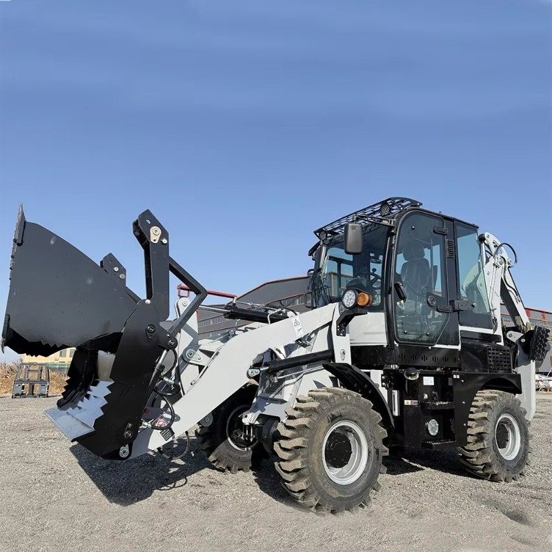 Landscape Urban Farming - コンパクト多目的バックホーローダー 4x4 ディーゼル CE ユーロ5 ローダー