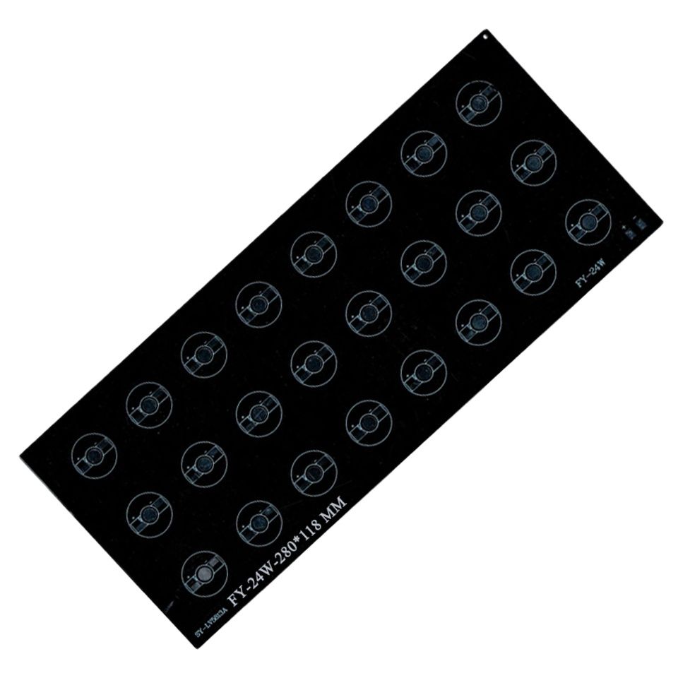 280 × 118 ミリメートルの LED PCB 24 ワ - Flood Tray Table のレビューと価格