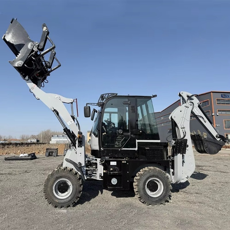 コンパクト多目的バックホーローダー 4x4 ディーゼル CE - Landscape Urban Farming のレビューと価格
