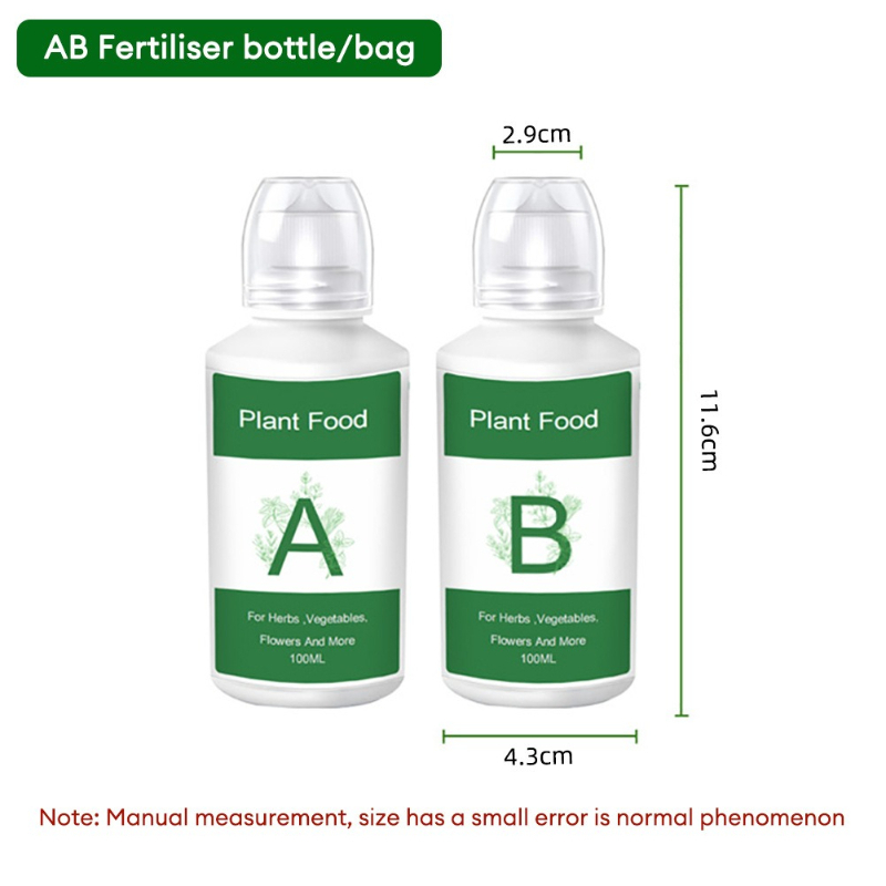 2個（AとB）水耕栽培養液AB固形粒状肥料水溶性無土壌栽培植 - Nutrient Solution Ab のレビューと価格